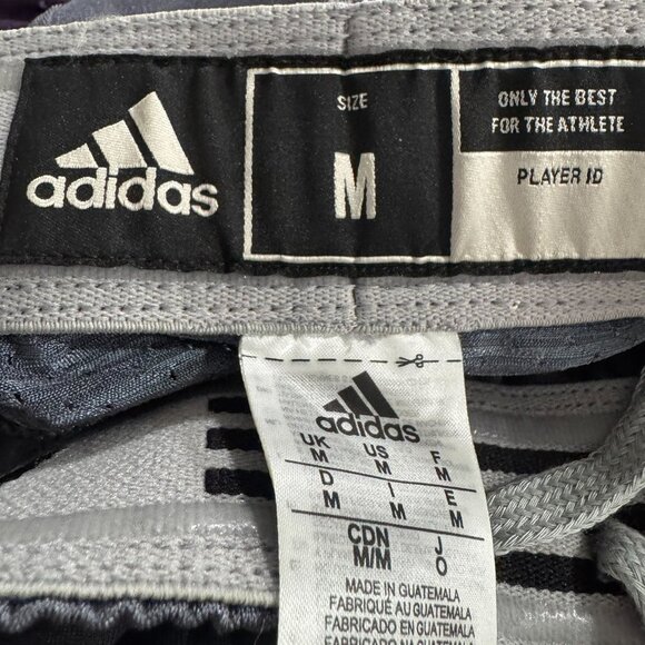 Adidas Hyped Football Pants Mens Medium Gray White No Pads NWT SS-1965 - Picture 10 of 14